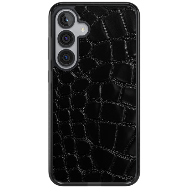 Noir Black Crocodile
