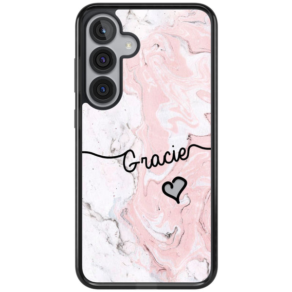 Personalised Pink Marble