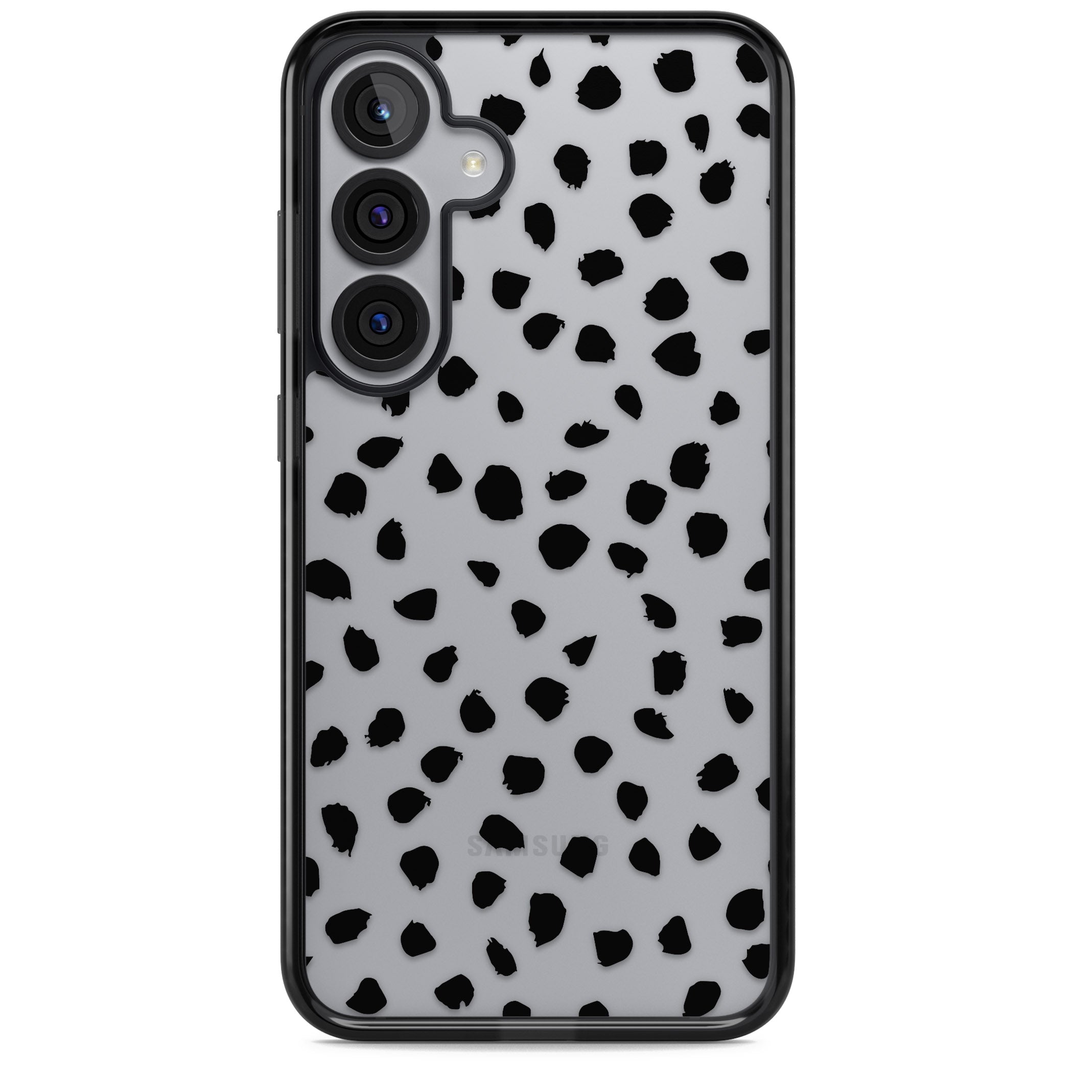 Black Dalmatian Polka Dot