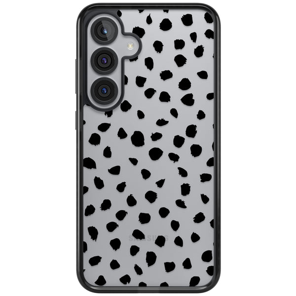 Black Dalmatian Polka Dot