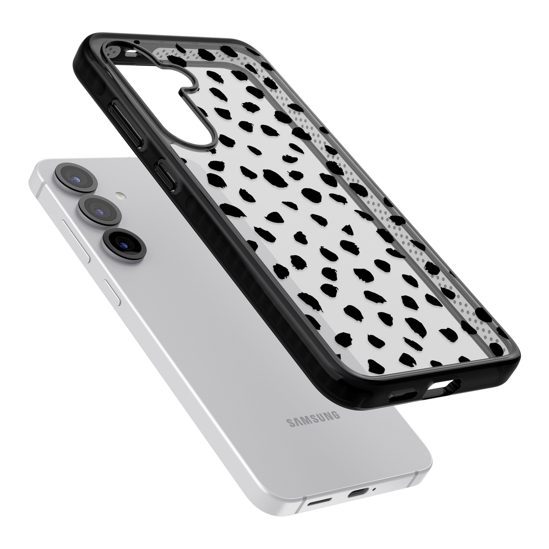 Black Dalmatian Polka Dot