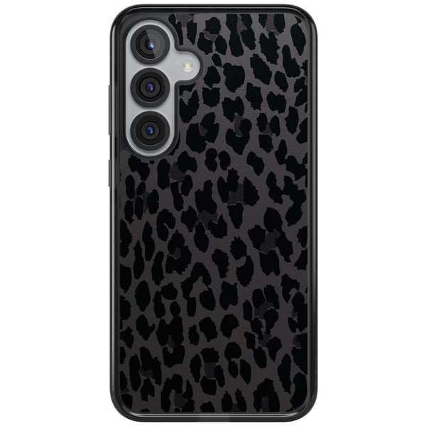 Dark Leopard Print