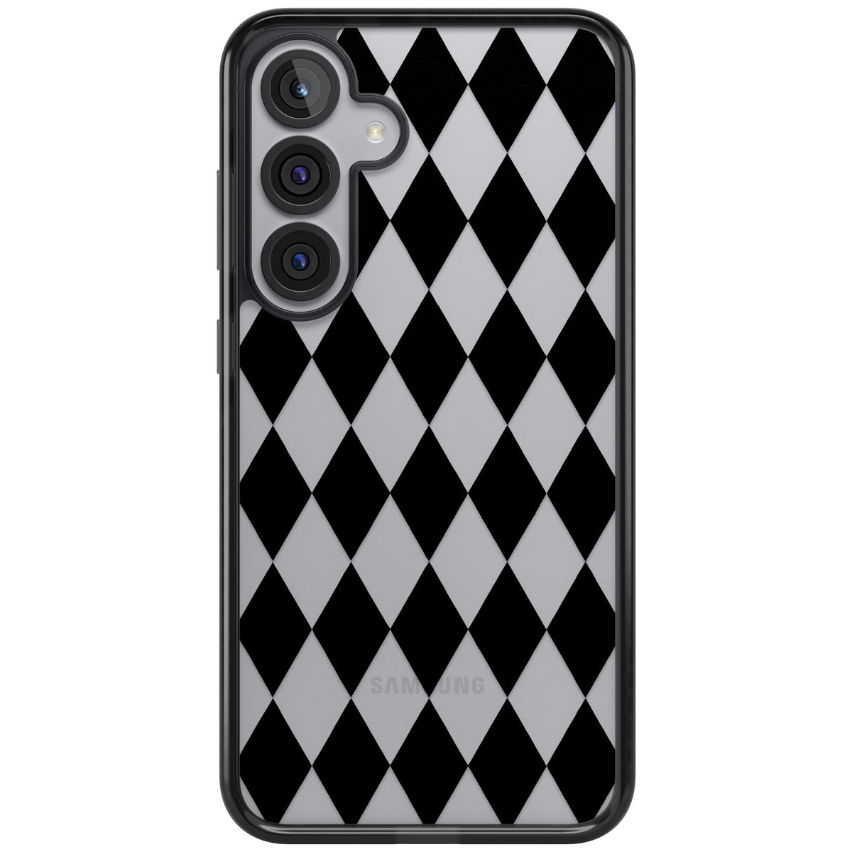 Black Diamonds Samsung S25 Plus / Samsung S26 / Samsung S26 Plus Impact Black Phone Case front