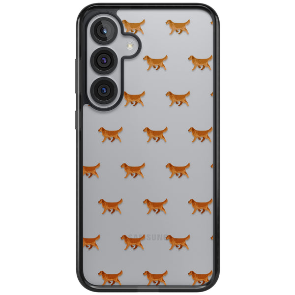 Golden Retriever Dog Pattern Clear