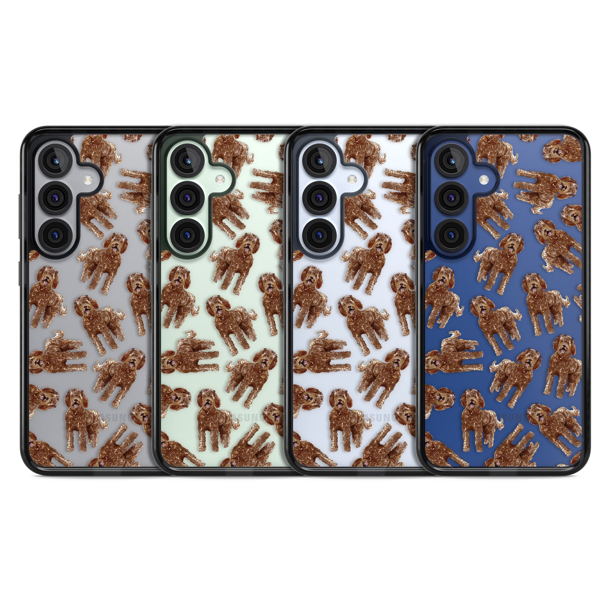 Labradoodle Brown Pattern