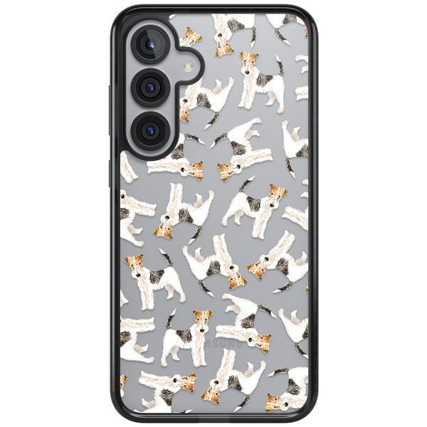 Wire Haired Fox Terrier Dog Pattern