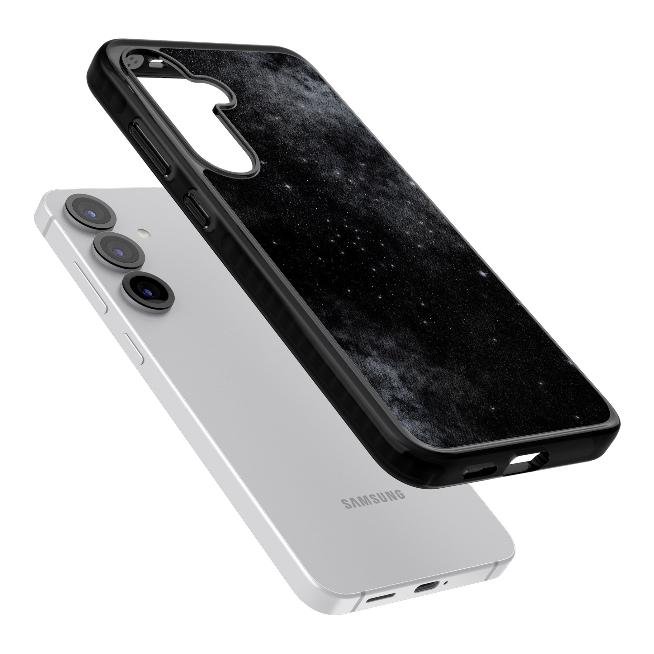 Night Sky Galaxies: Shimmering Stars