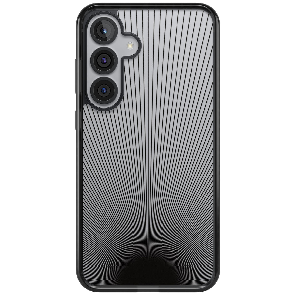 Linear Horizon Samsung S25 Plus / Samsung S26 / Samsung S26 Plus Impact Black Phone Case front