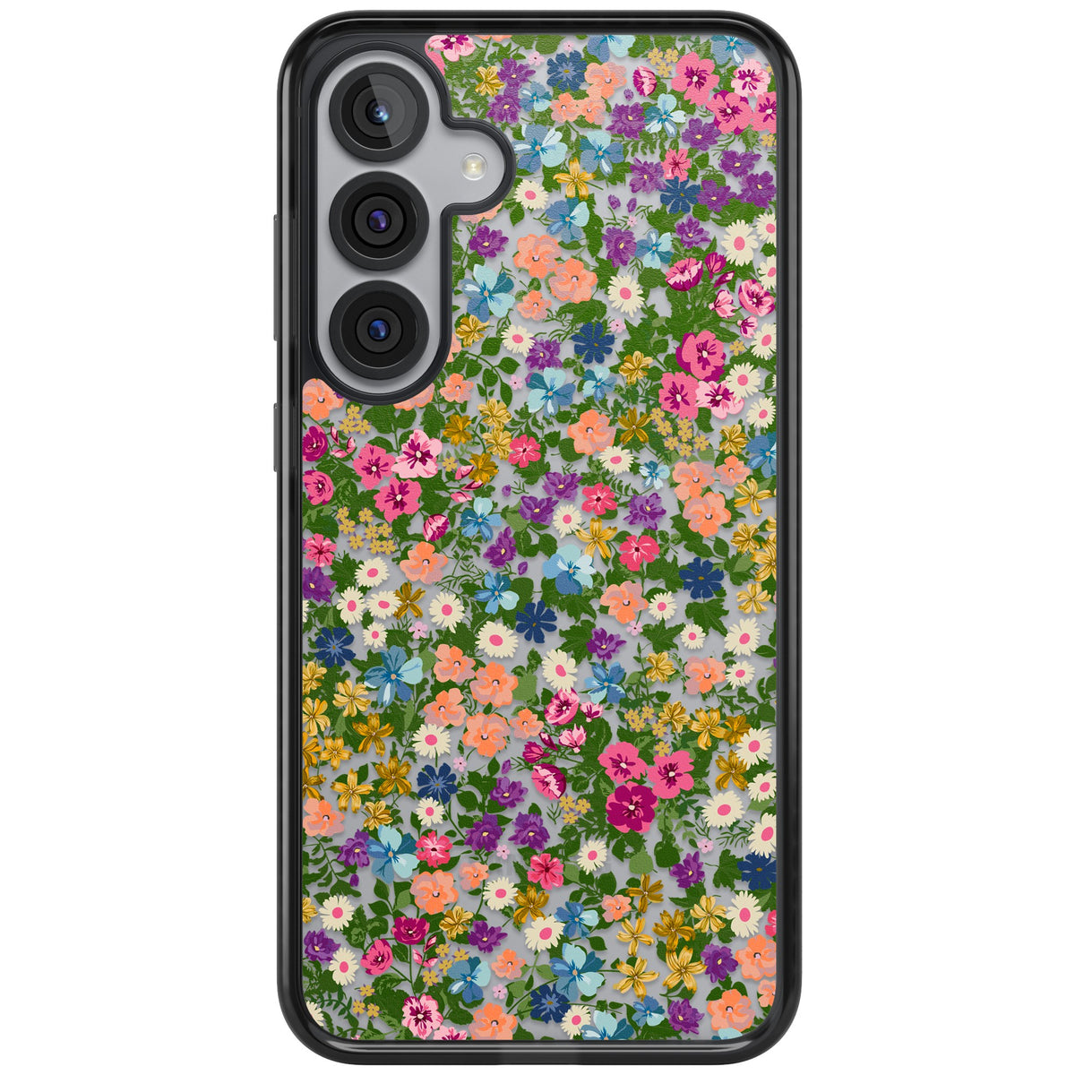 Tuscan Meadow Samsung S25 Plus / Samsung S26 / Samsung S26 Plus Impact Black Phone Case front