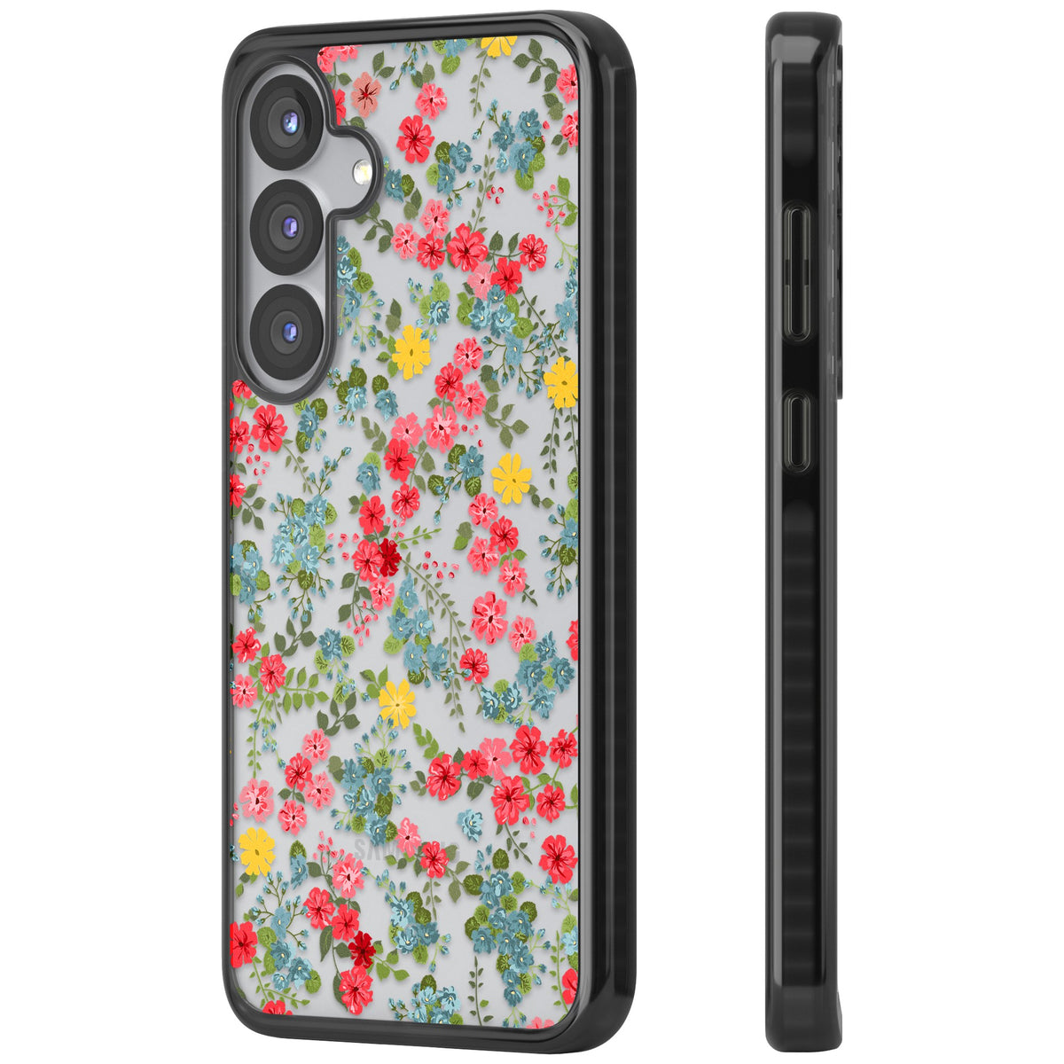 Sanremo Meadow Samsung S25 / Samsung S25 Plus / Samsung S26 / Samsung S26 Plus Impact Black Phone Case side