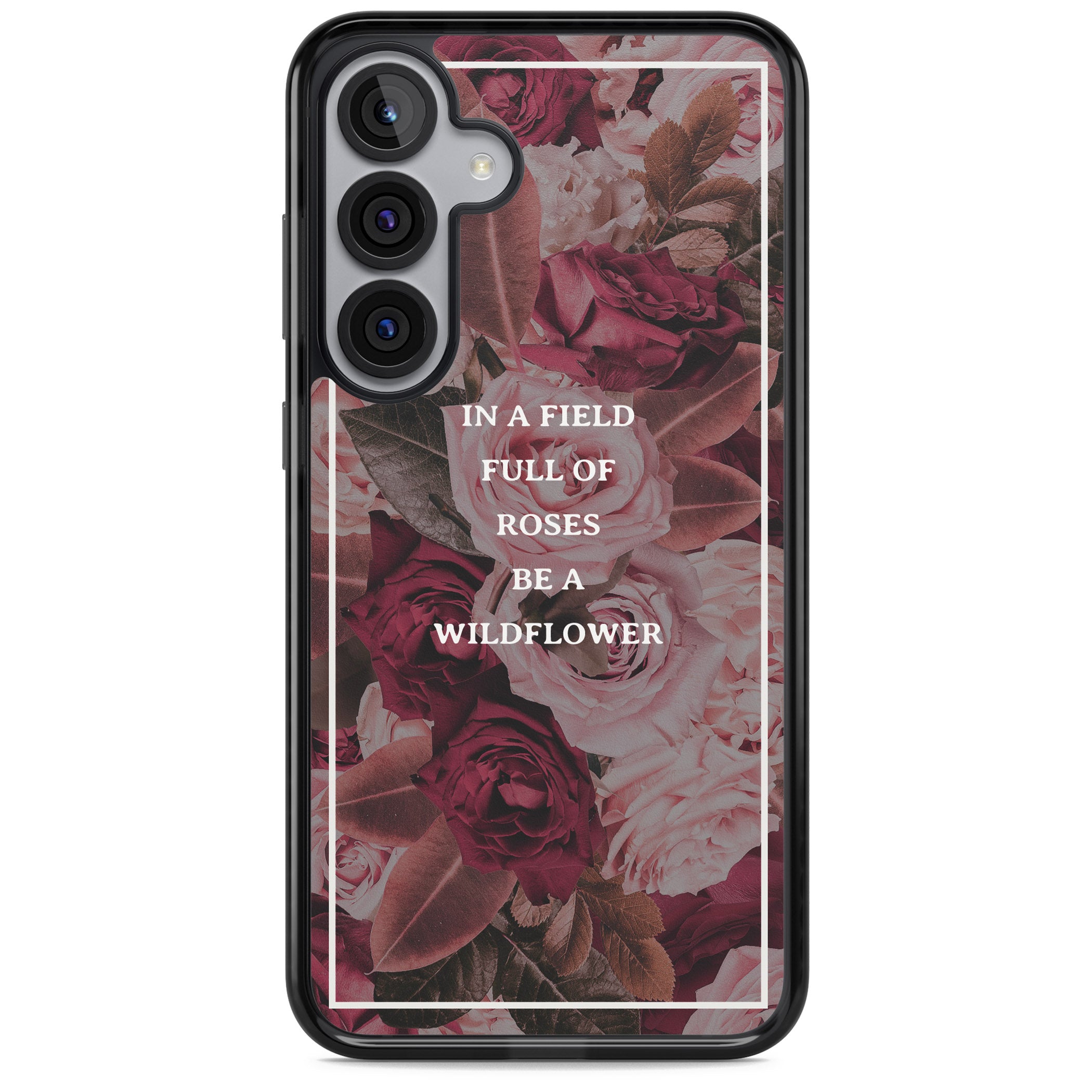 Wildflower Floral Quote