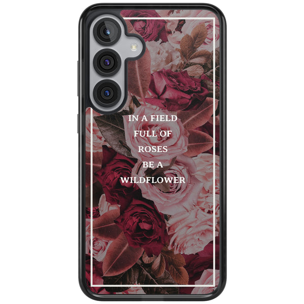 Wildflower Floral Quote