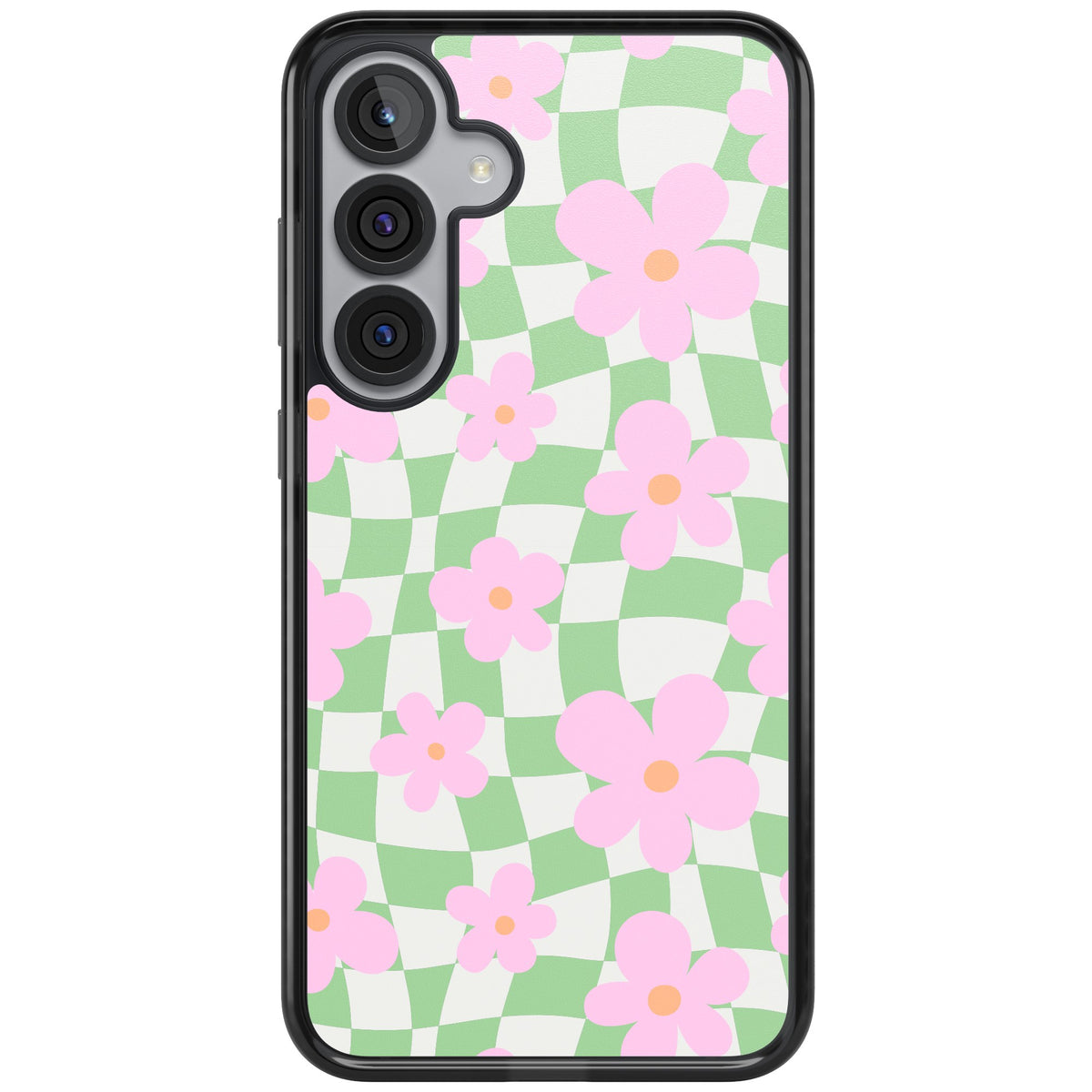 Spring Picnic Samsung S25 Plus / Samsung S26 / Samsung S26 Plus Impact Black Phone Case front