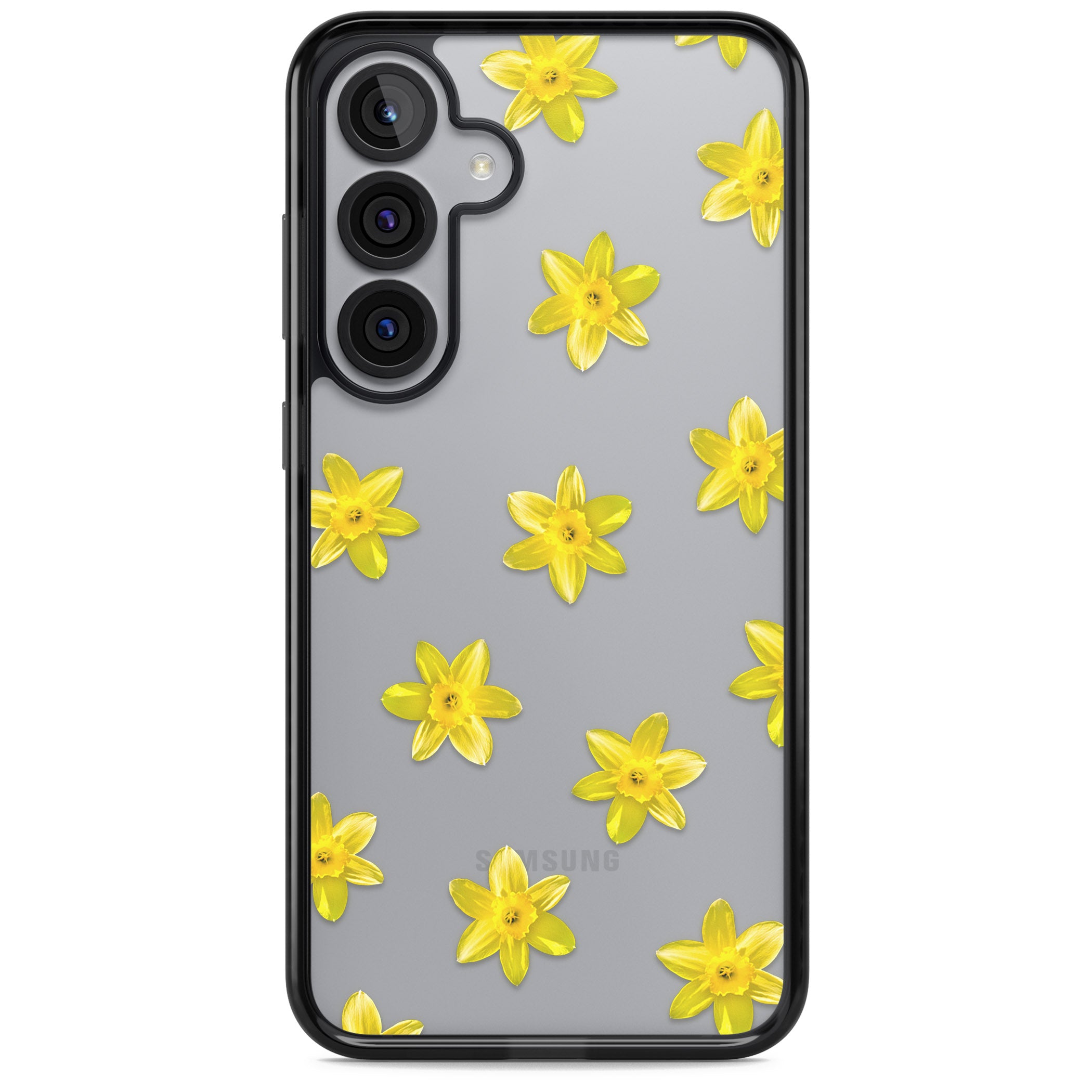 Daffodils Transparent Pattern
