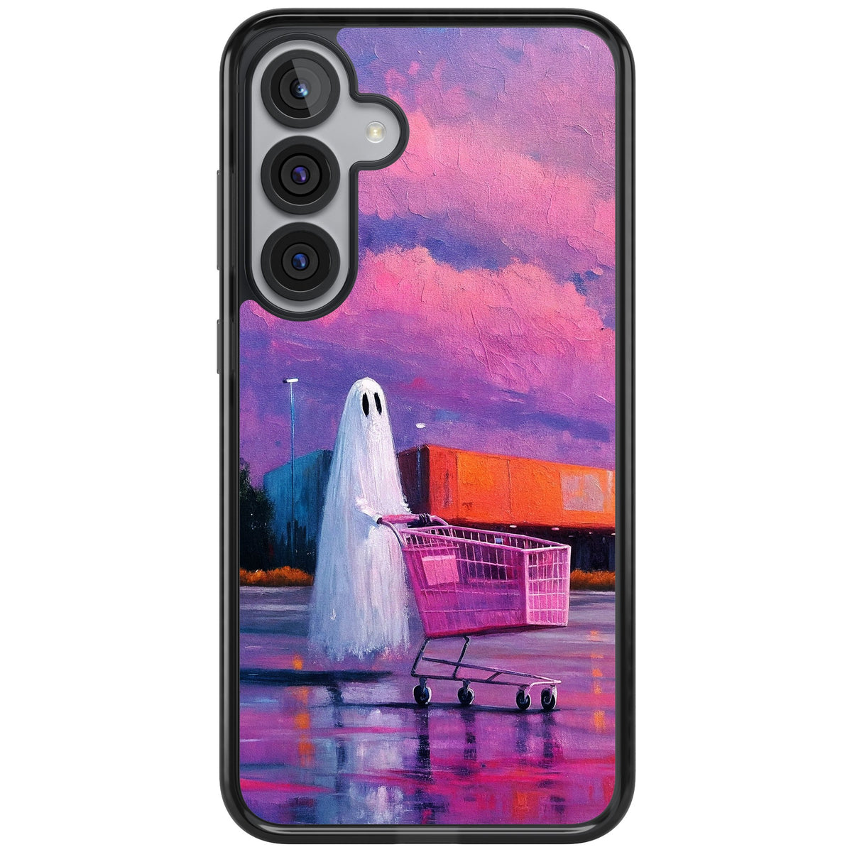 A Ghost's Errand Samsung S25 Plus / Samsung S26 / Samsung S26 Plus Impact Black Phone Case front