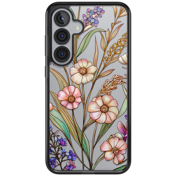 Glass Spring Flowers