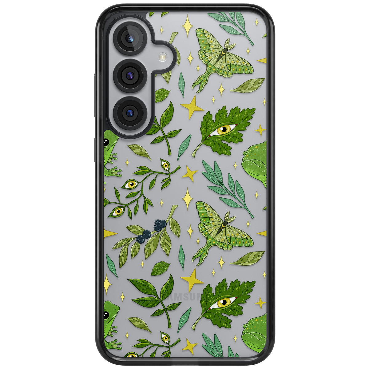 Forest Senses Samsung S25 Plus / Samsung S26 / Samsung S26 Plus Impact Black Phone Case front
