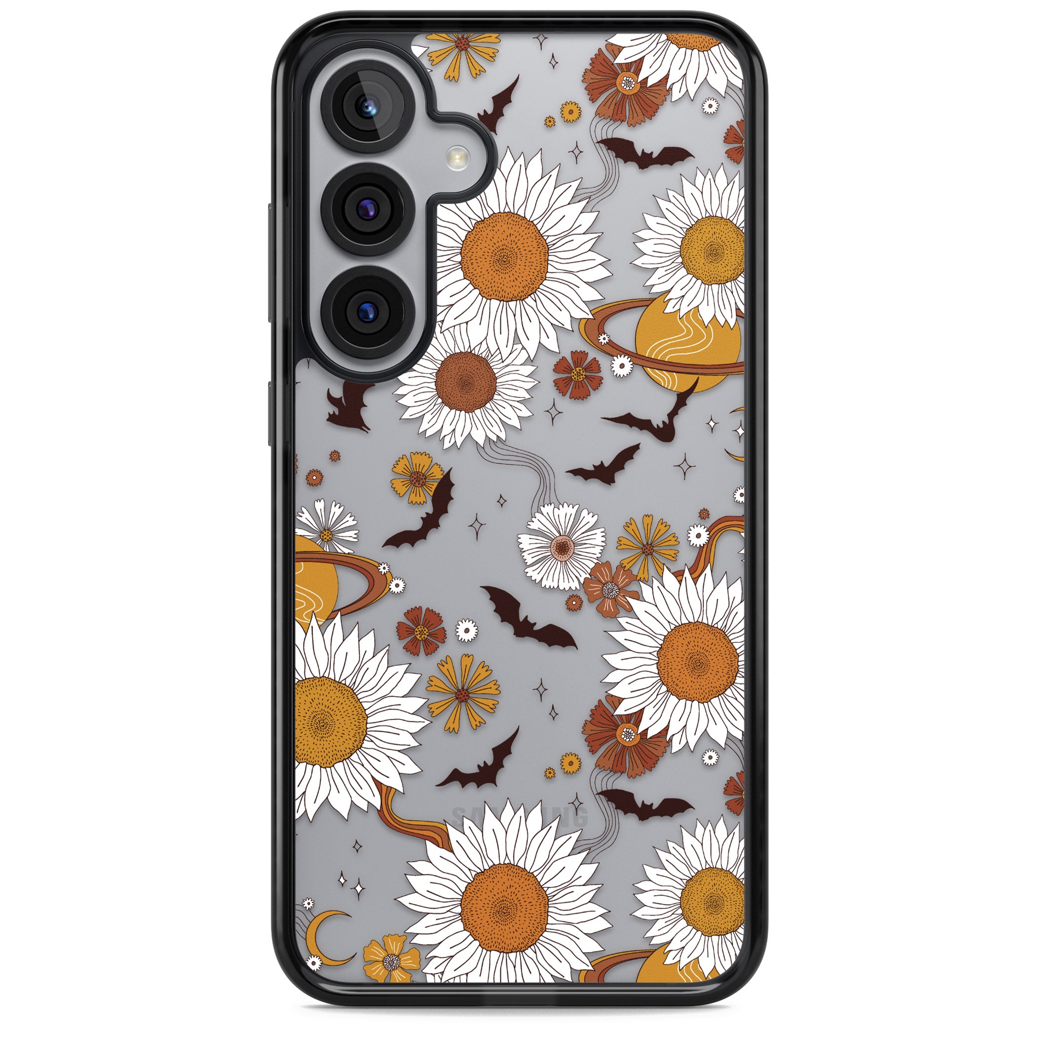 Halloween Bats And Planets