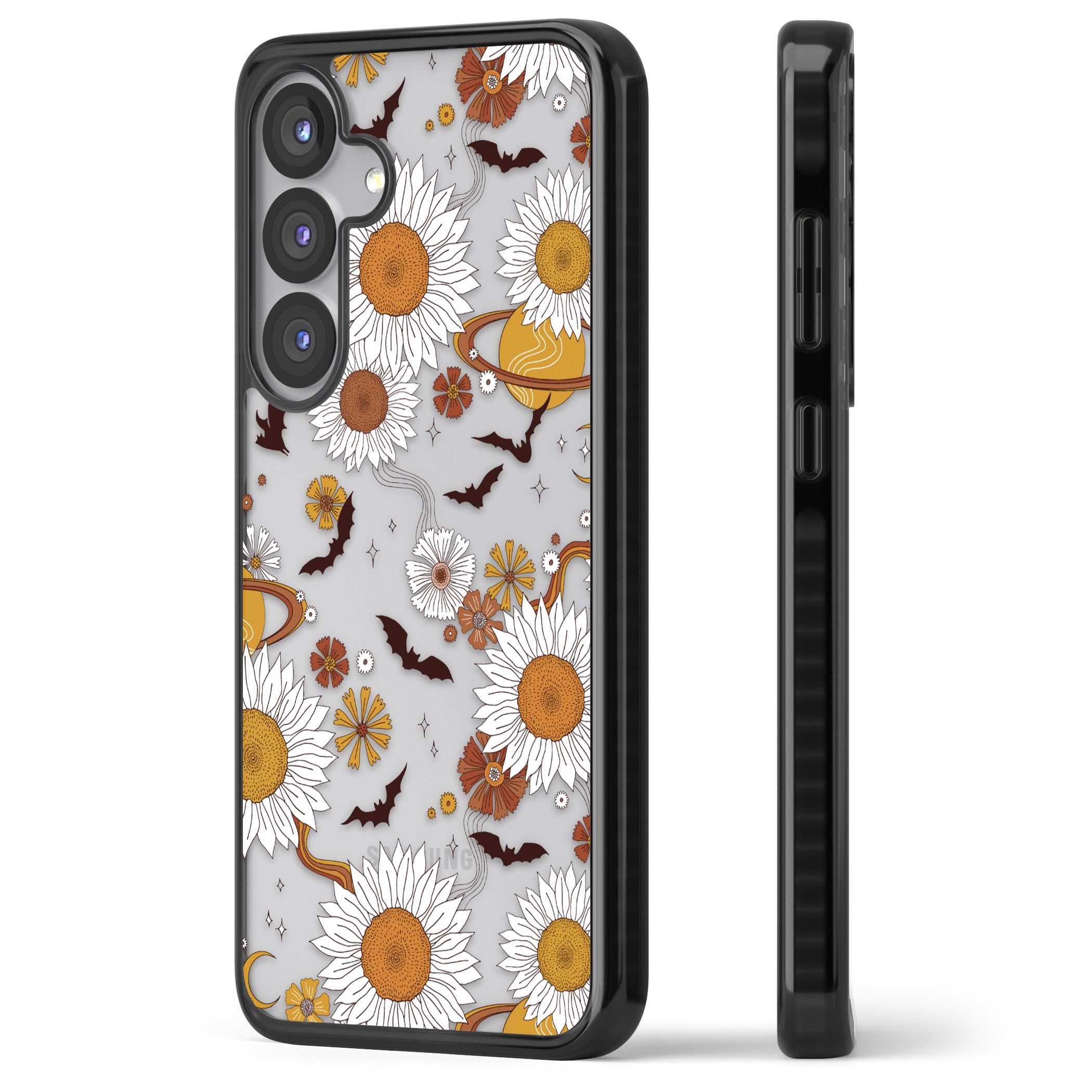 Halloween Bats And Planets