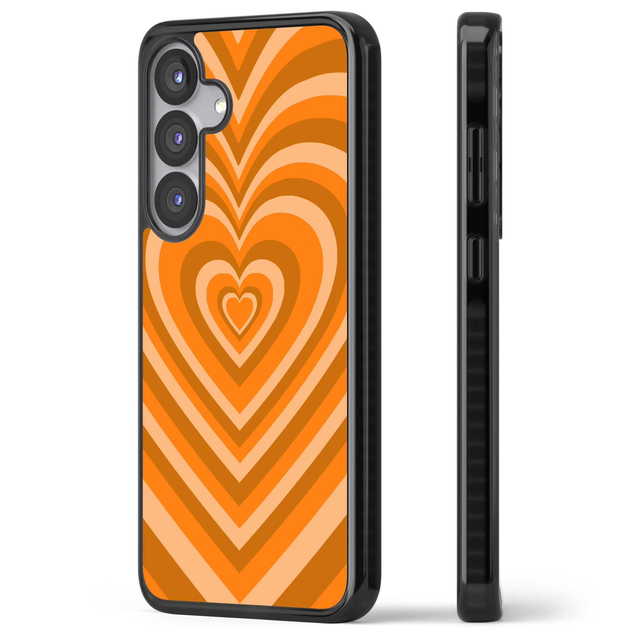 Orange Heart Illusion
