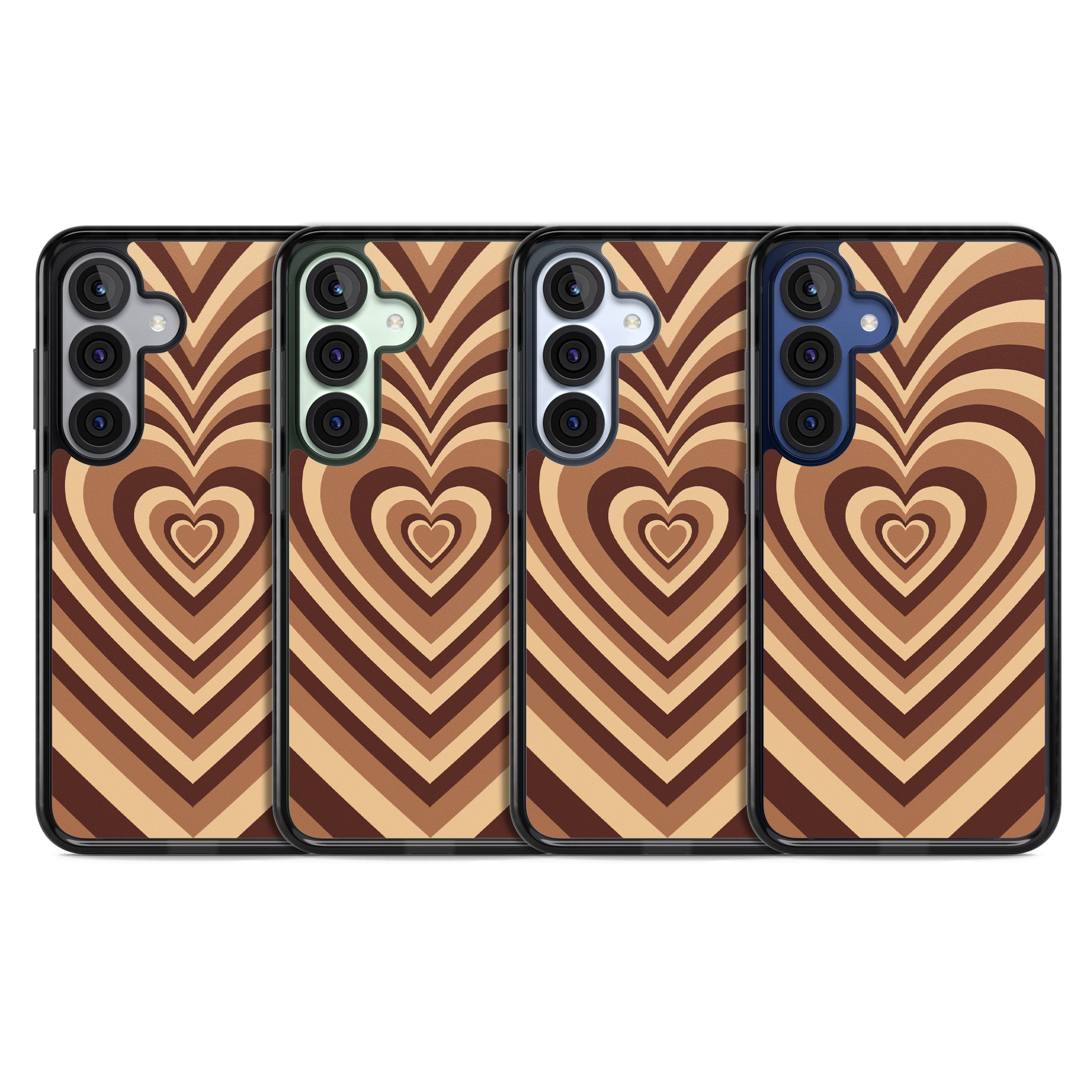 Latte Heart Illusion