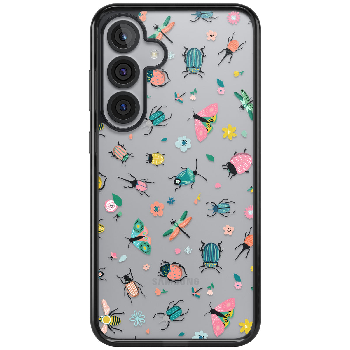 Bug Life Samsung S25 Plus / Samsung S26 / Samsung S26 Plus Impact Black Phone Case front