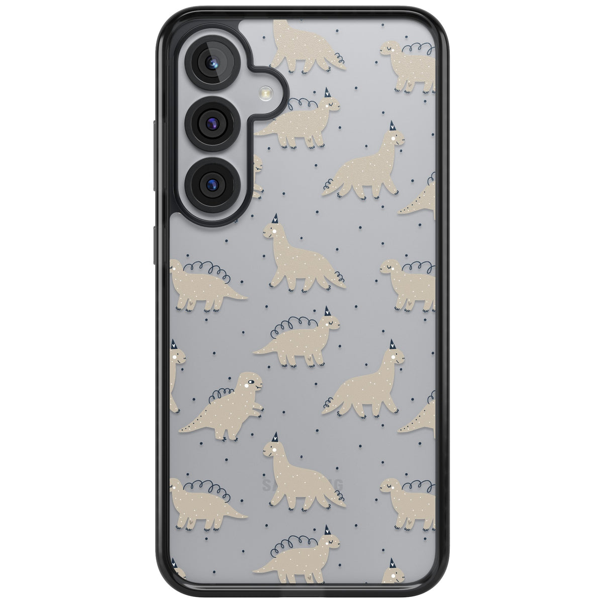 Fossil Friends Samsung S25 Plus / Samsung S26 / Samsung S26 Plus Impact Black Phone Case front