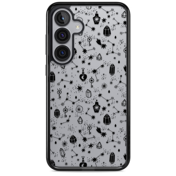 Black Cosmic Crystal