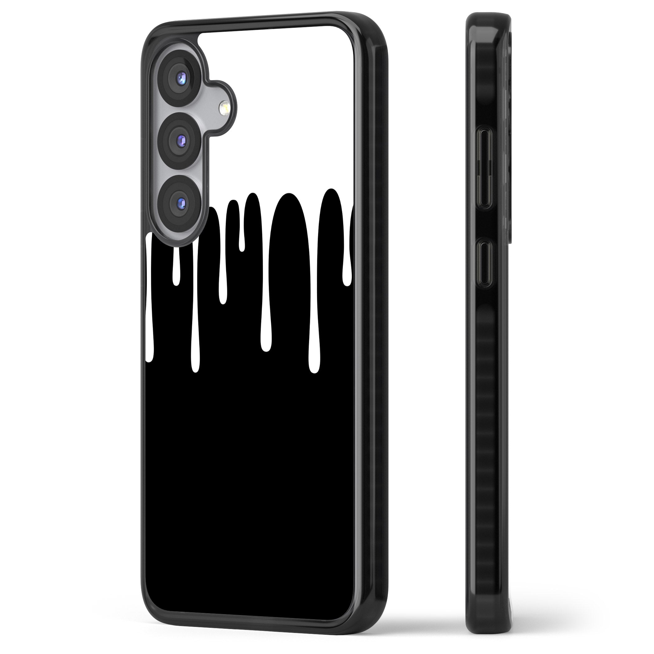 Melted Effect: White & Black