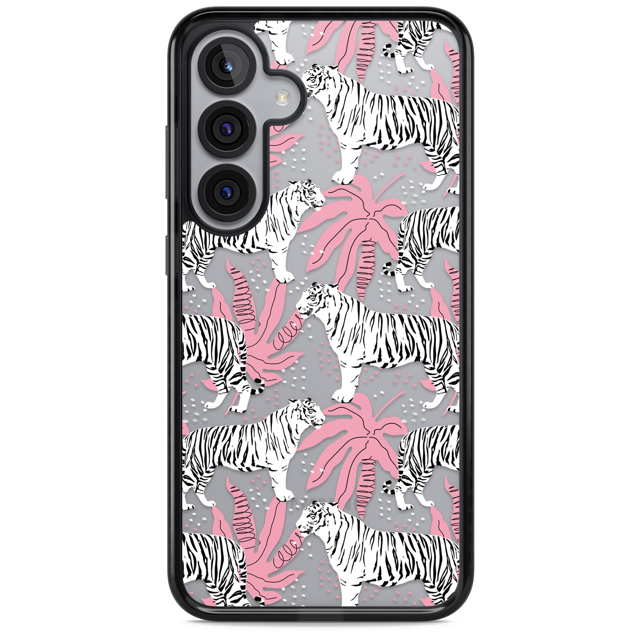 Pink & White Tropical Tigers