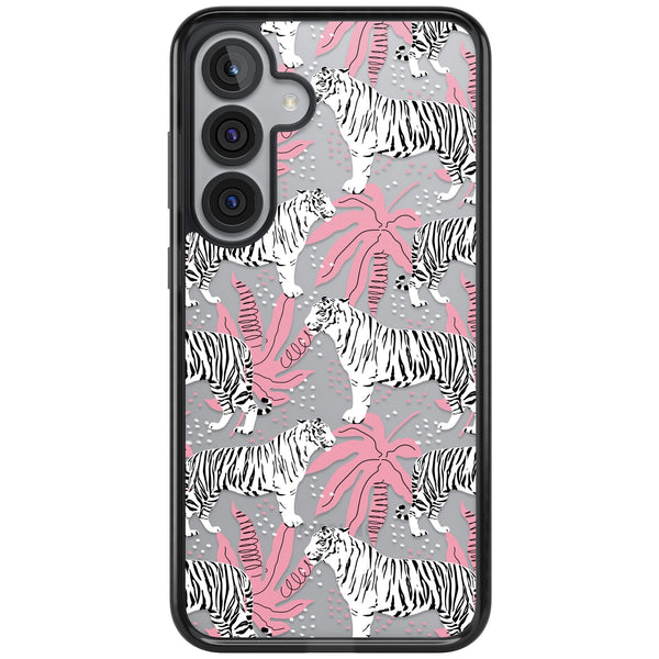 Pink & White Tropical Tigers