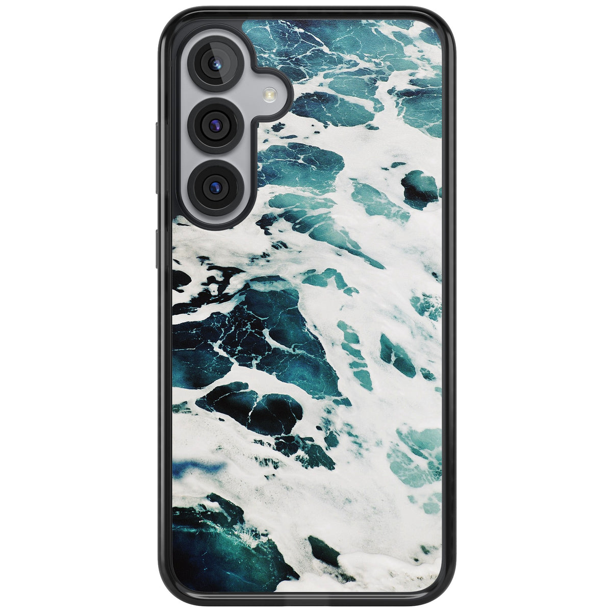 Ocean Surge Samsung S25 Plus / Samsung S26 / Samsung S26 Plus Impact Black Phone Case front