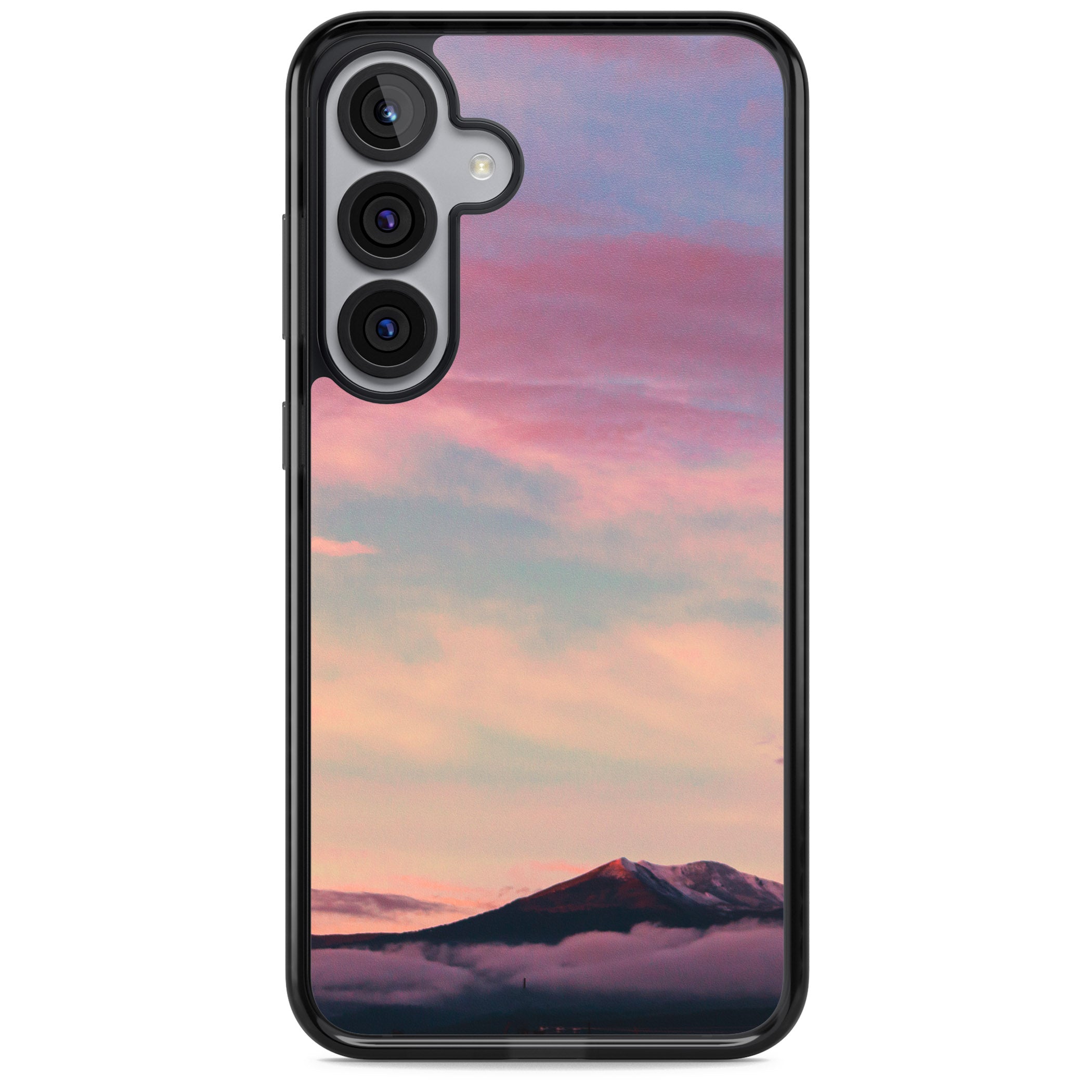 Pastel Mountain Sunset