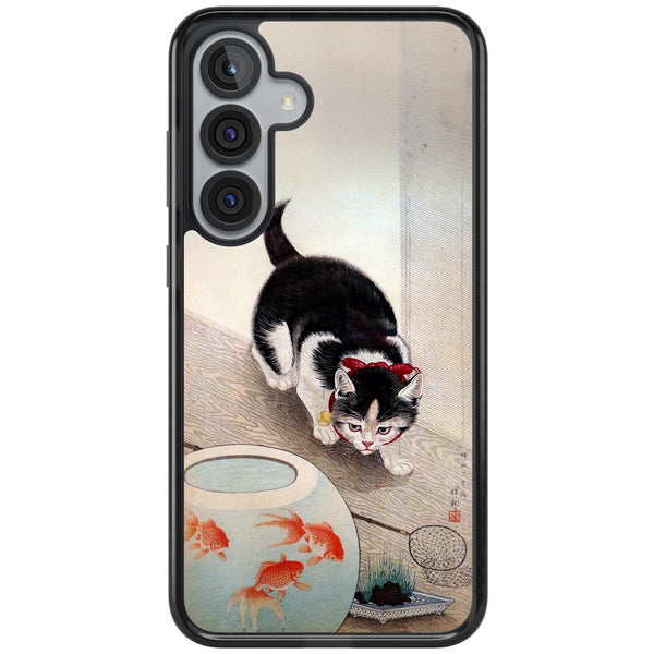 Cat & Goldfish Bowl