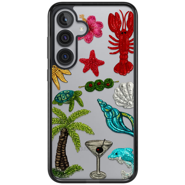 Painted Coastal Pattern
