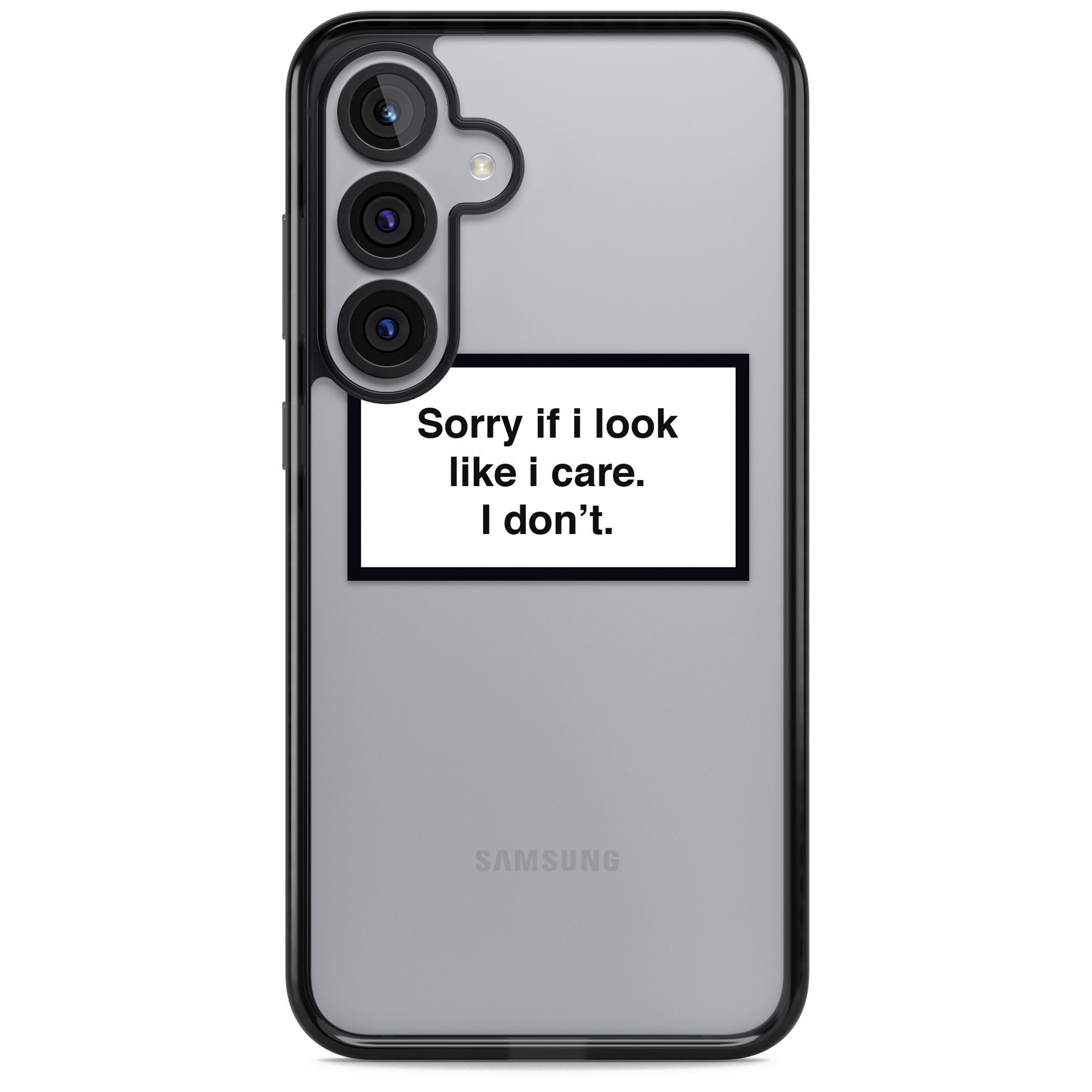 Sorry If I Look Like I Care