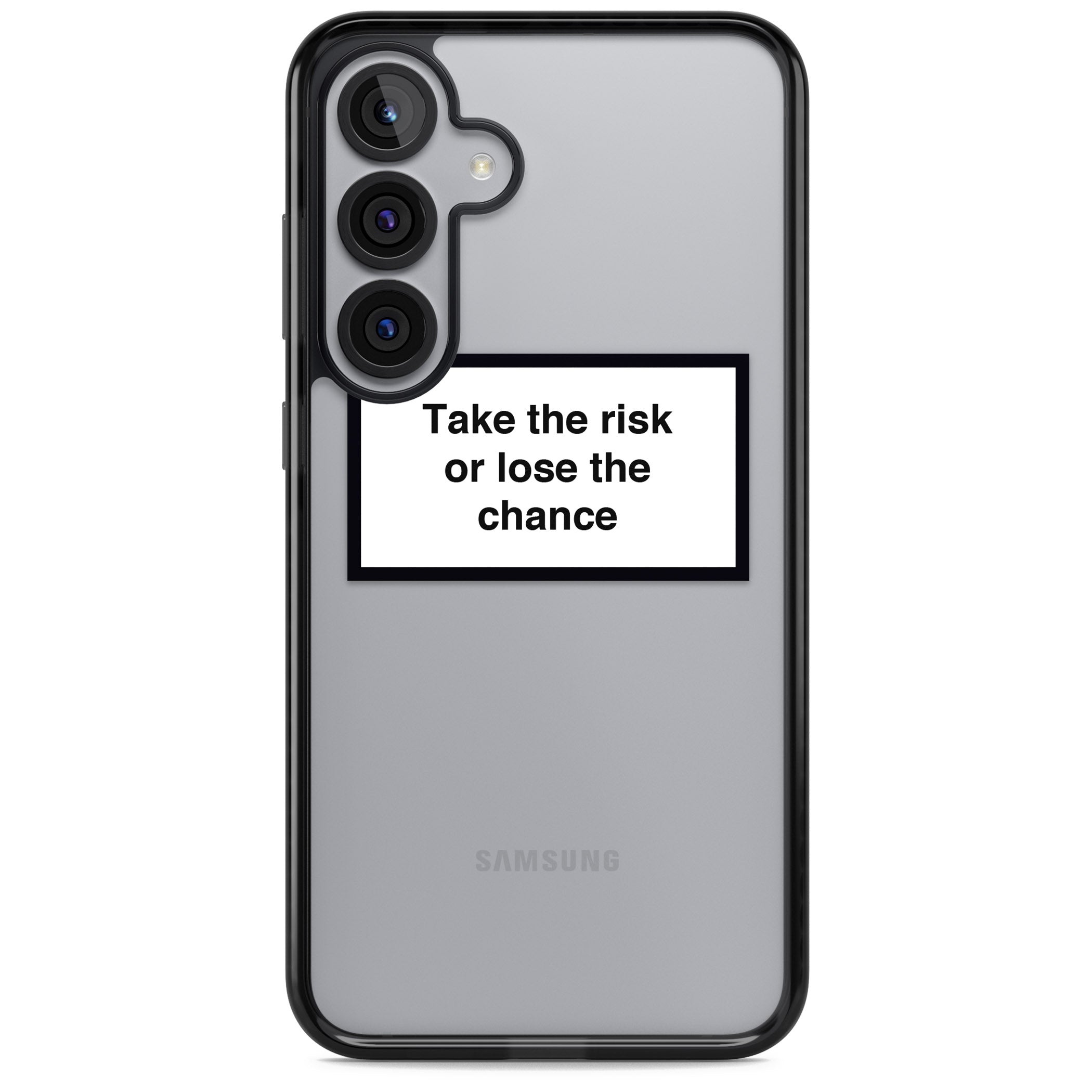 Take The Risk Or Lose The Chance