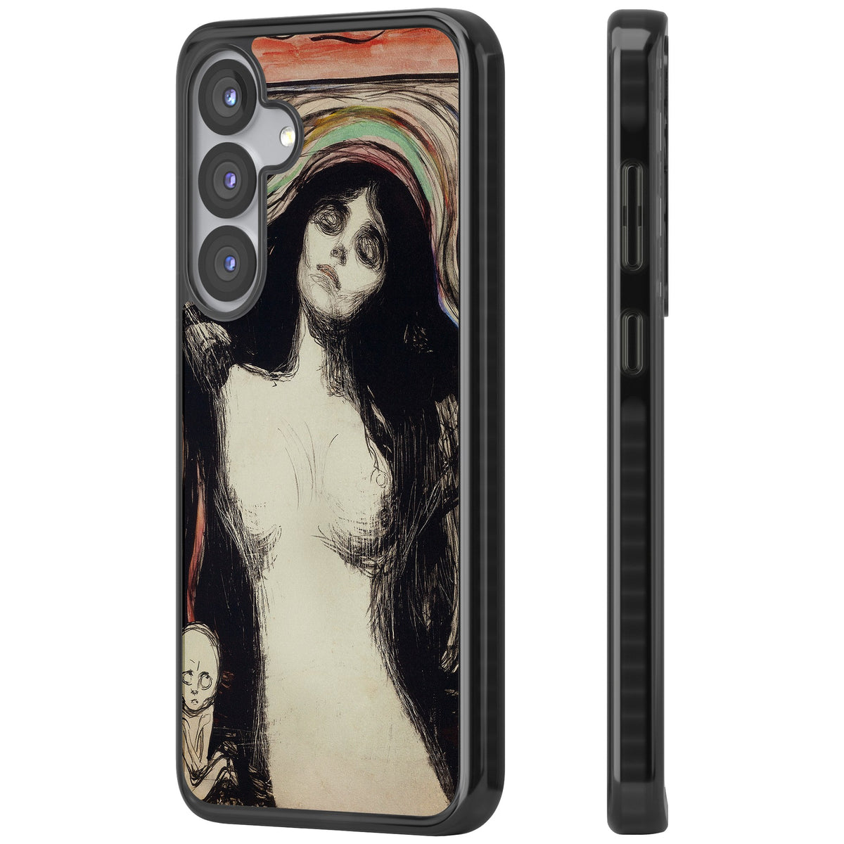 Madonna Samsung S25 / Samsung S25 Plus / Samsung S26 / Samsung S26 Plus Impact Black Phone Case side