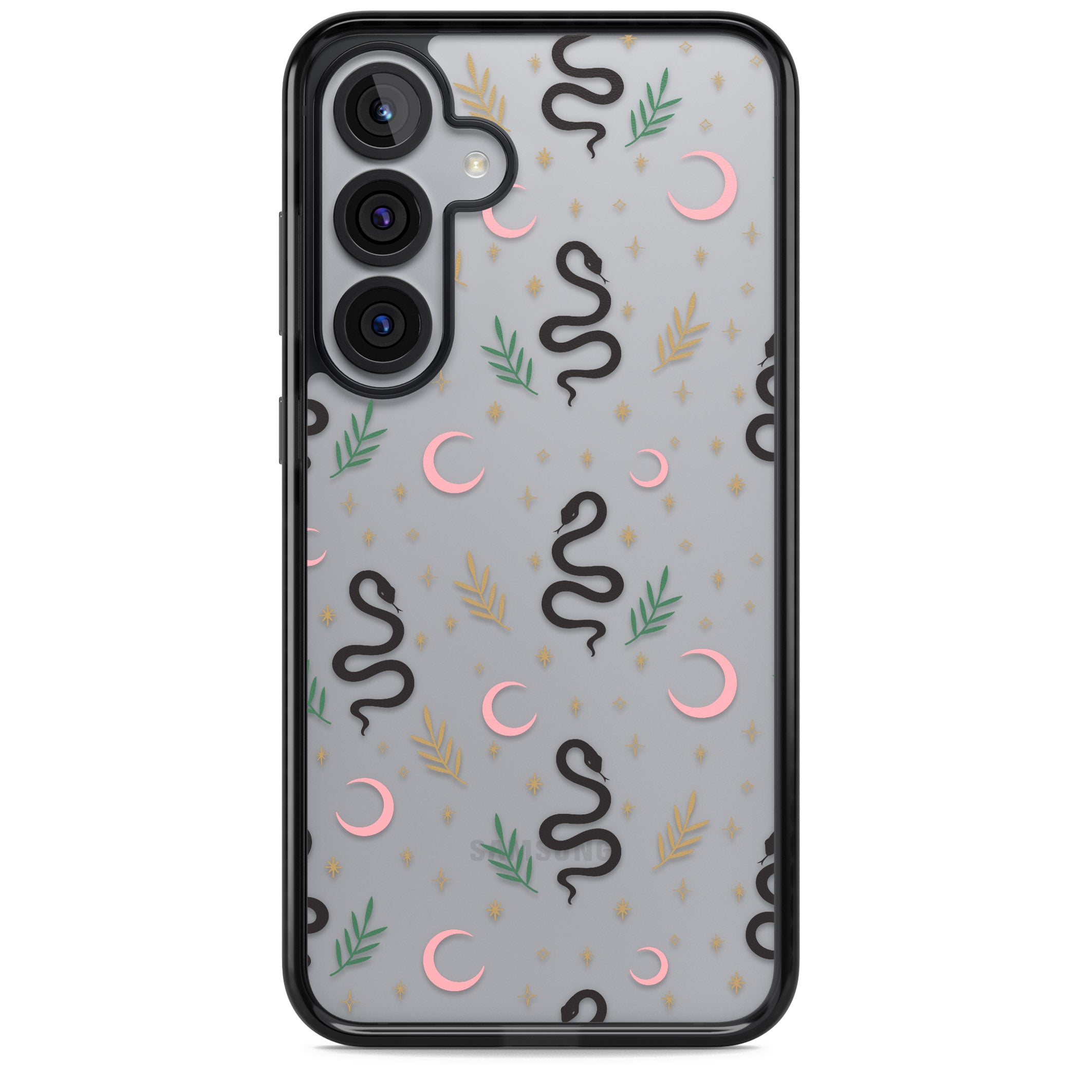 Snake & Moon Pattern