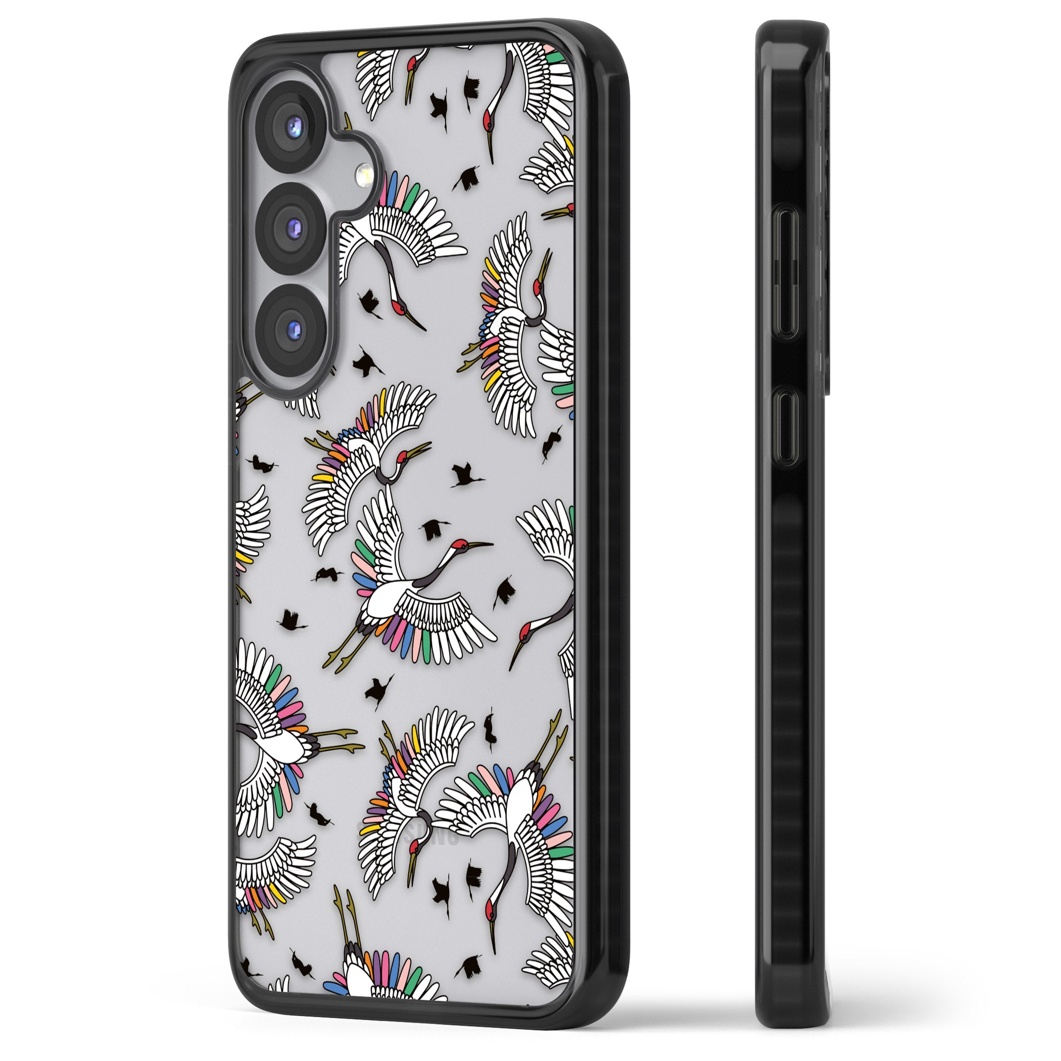 Colourful Crane Pattern