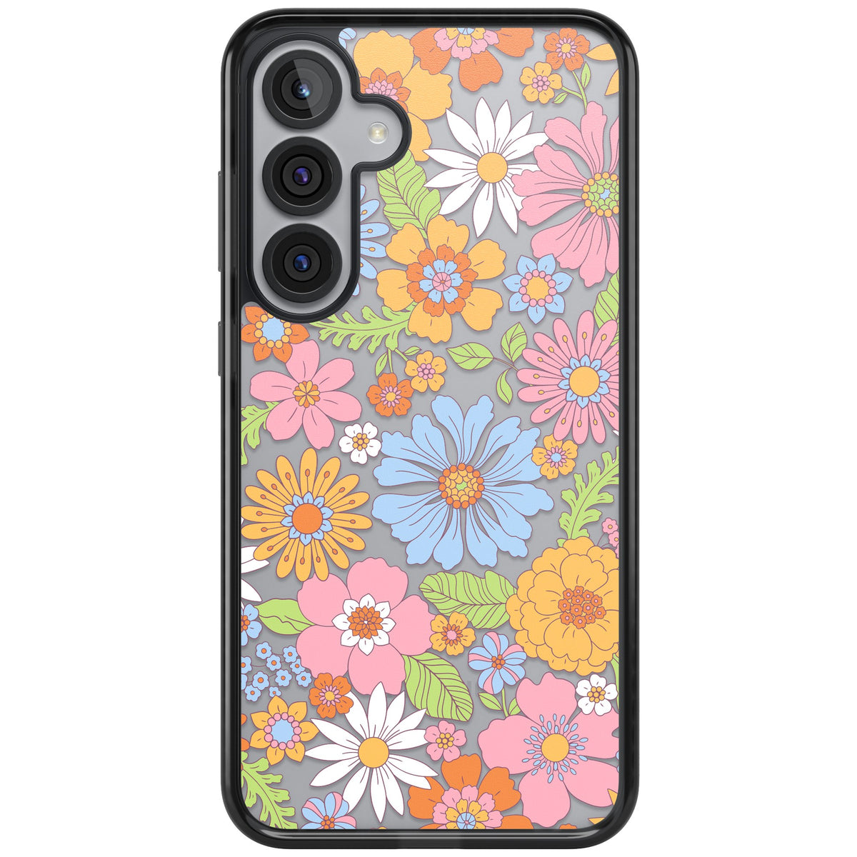 Spring Sonnet Samsung S25 Plus / Samsung S26 / Samsung S26 Plus Impact Black Phone Case front