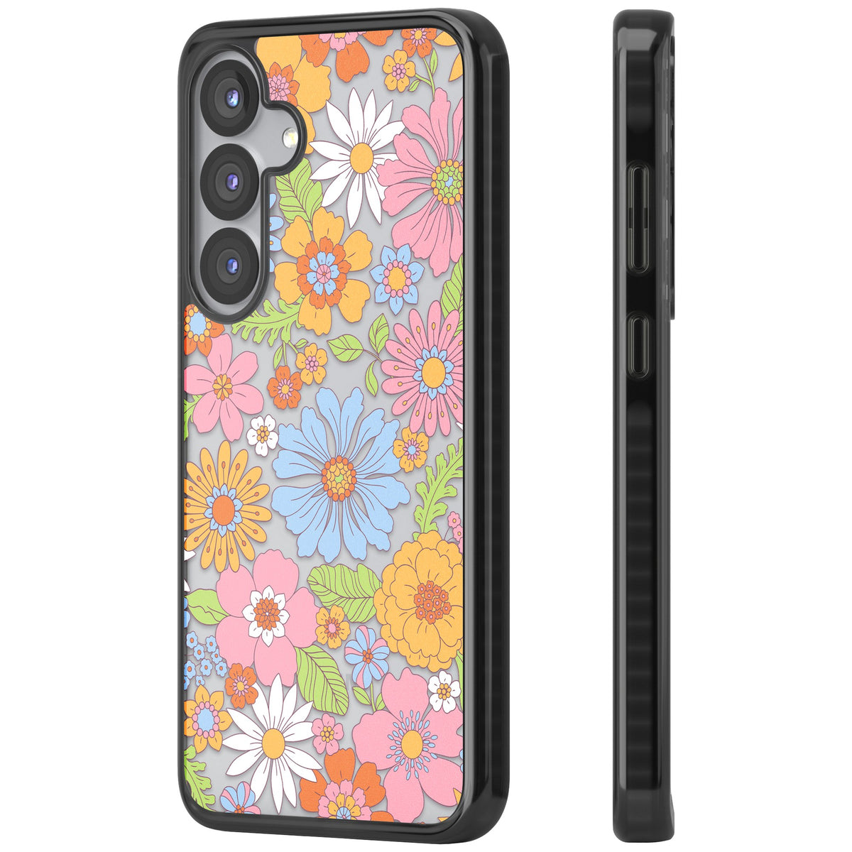 Spring Sonnet Samsung S25 / Samsung S25 Plus / Samsung S26 / Samsung S26 Plus Impact Black Phone Case side