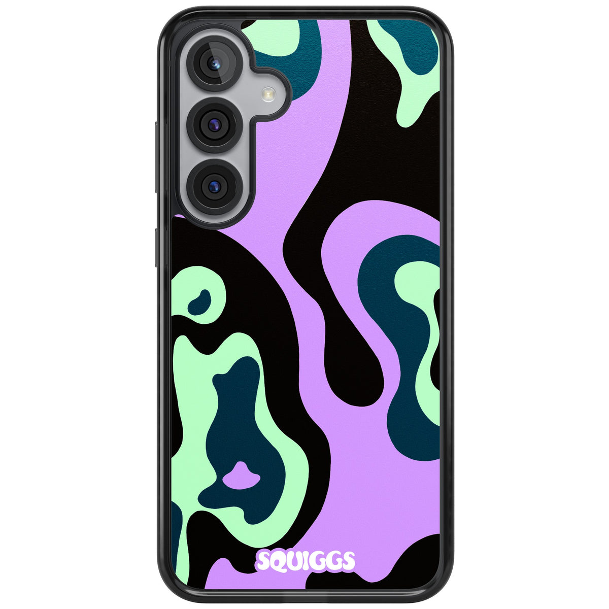 Purple River Samsung S25 Plus / Samsung S26 / Samsung S26 Plus Impact Black Phone Case front