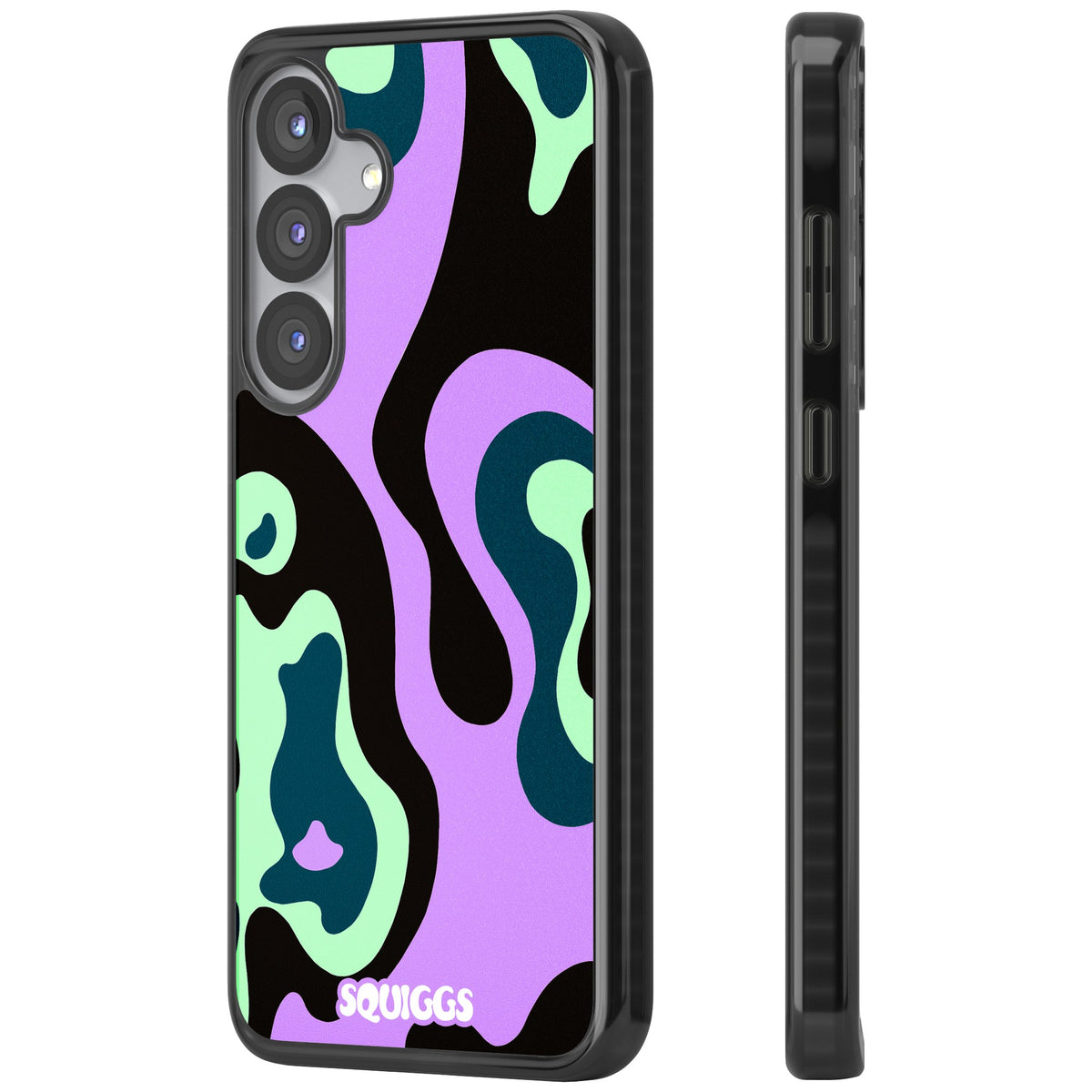 Purple River Samsung S25 / Samsung S25 Plus / Samsung S26 / Samsung S26 Plus Impact Black Phone Case side