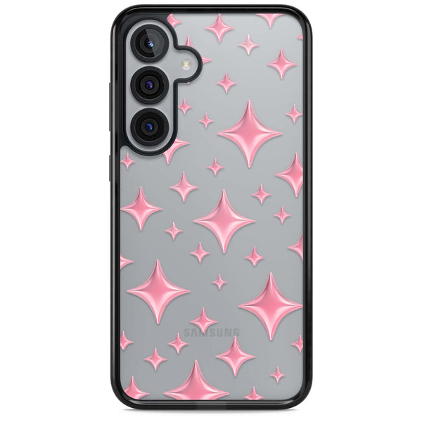 Pink Puff Sparkle Pattern