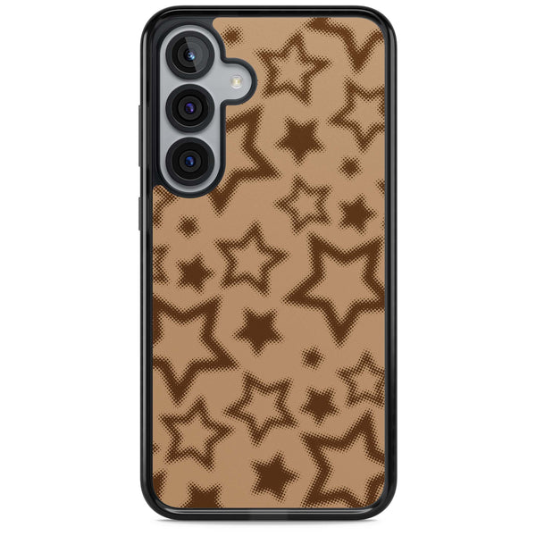 Latte Halftone Stars