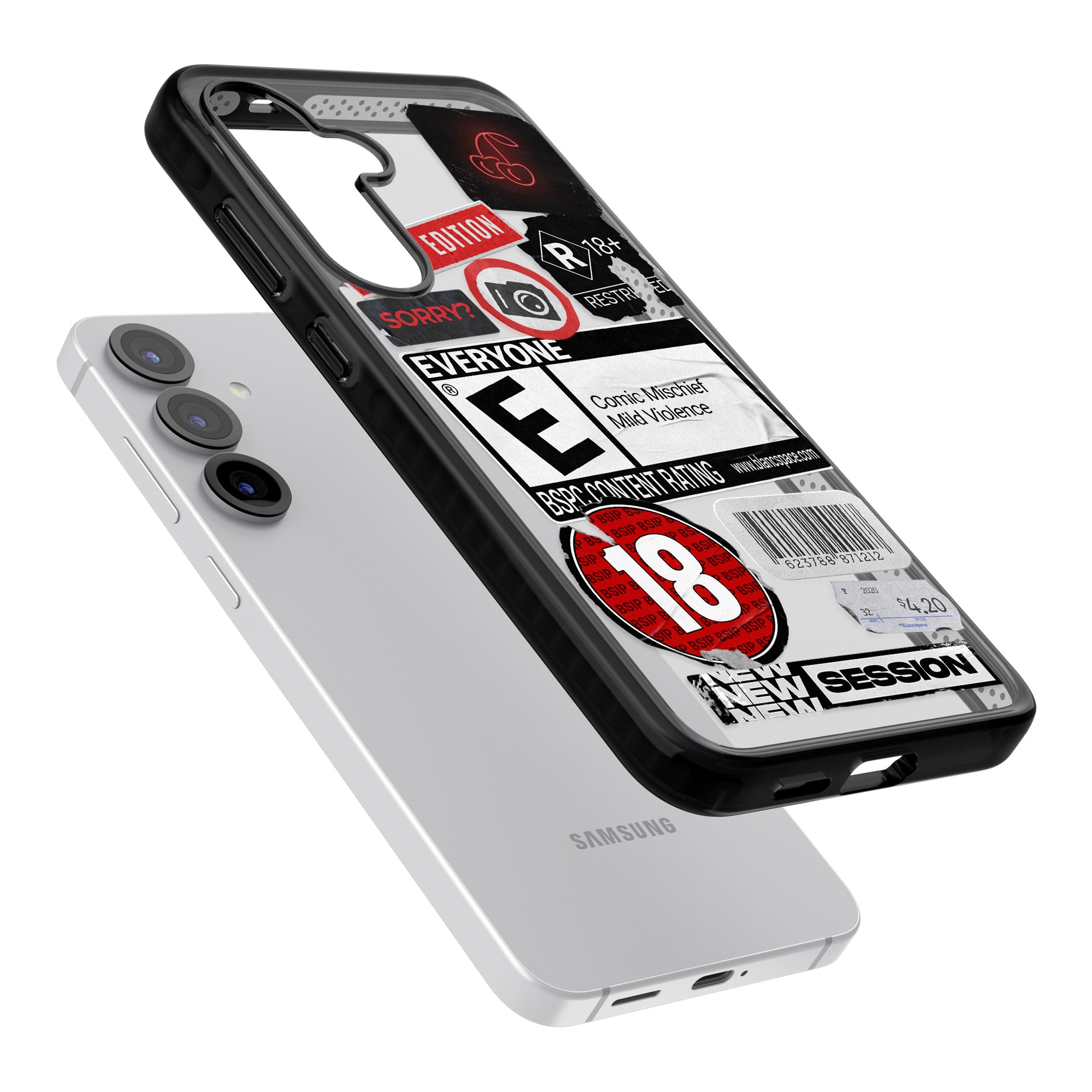 Rated 18+ Sticker Mix