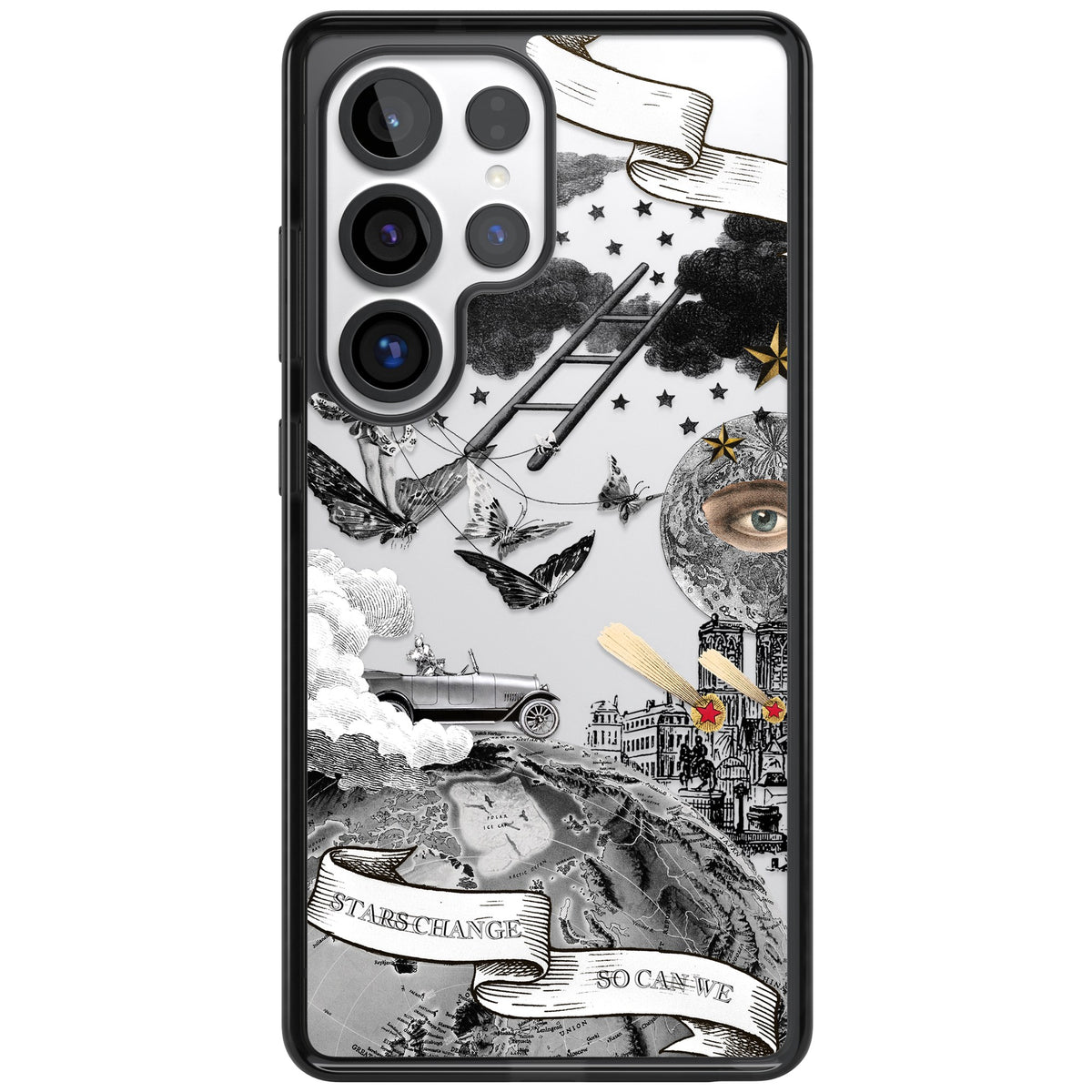 Stars Change So Can We Samsung S25 Ultra / Samsung S26 Ultra Impact Black Phone Case front