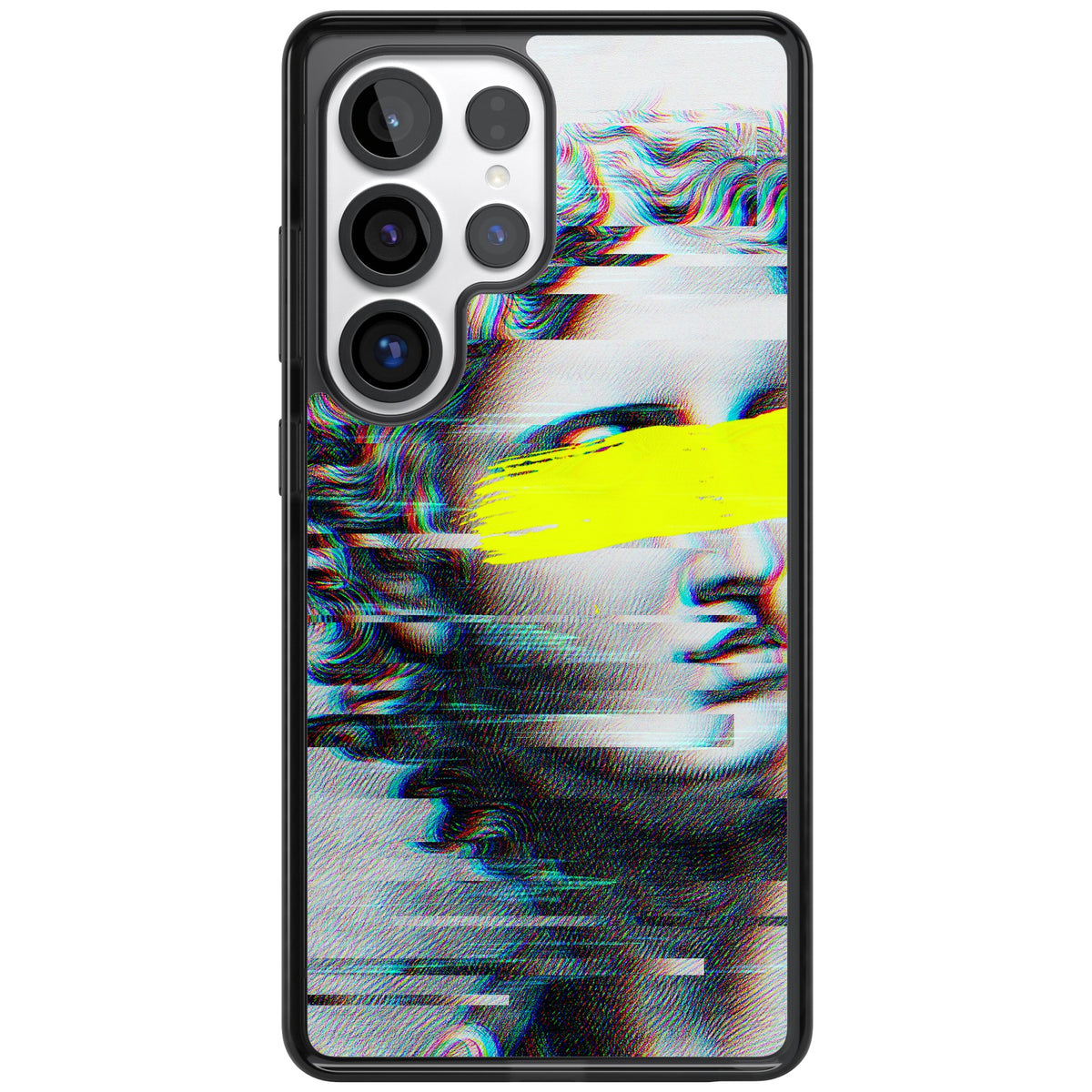 Glitched Fragment Samsung S25 Ultra / Samsung S26 Ultra Impact Black Phone Case front
