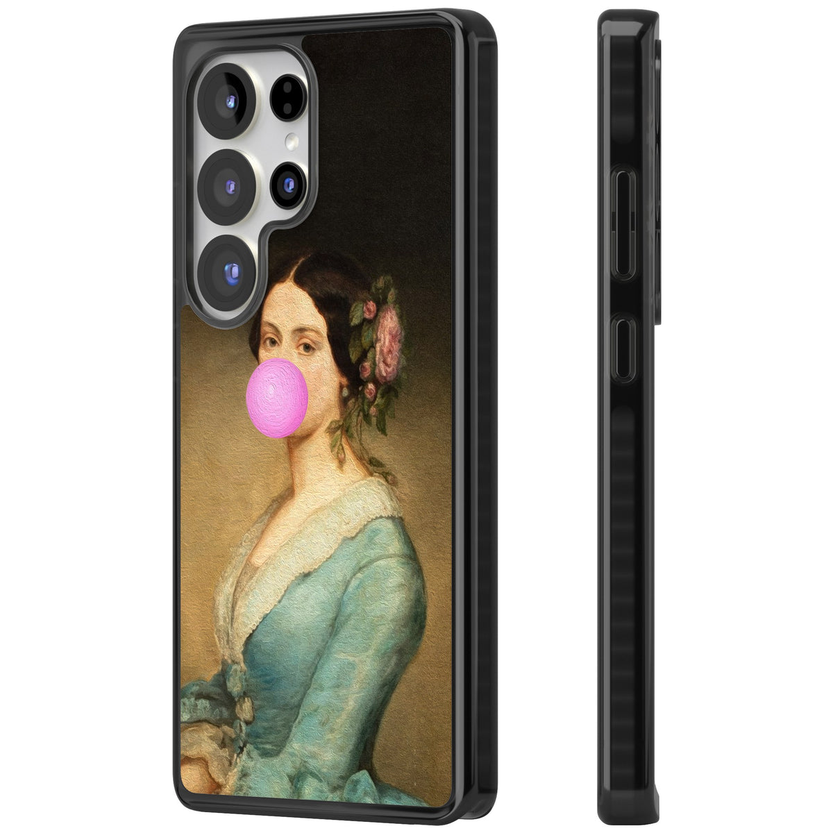 Duchess Bubble Samsung S25 Ultra / Samsung S26 Ultra Impact Black Phone Case side